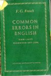 E is for Error Common-errors